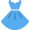 Dress emoji on Twitter